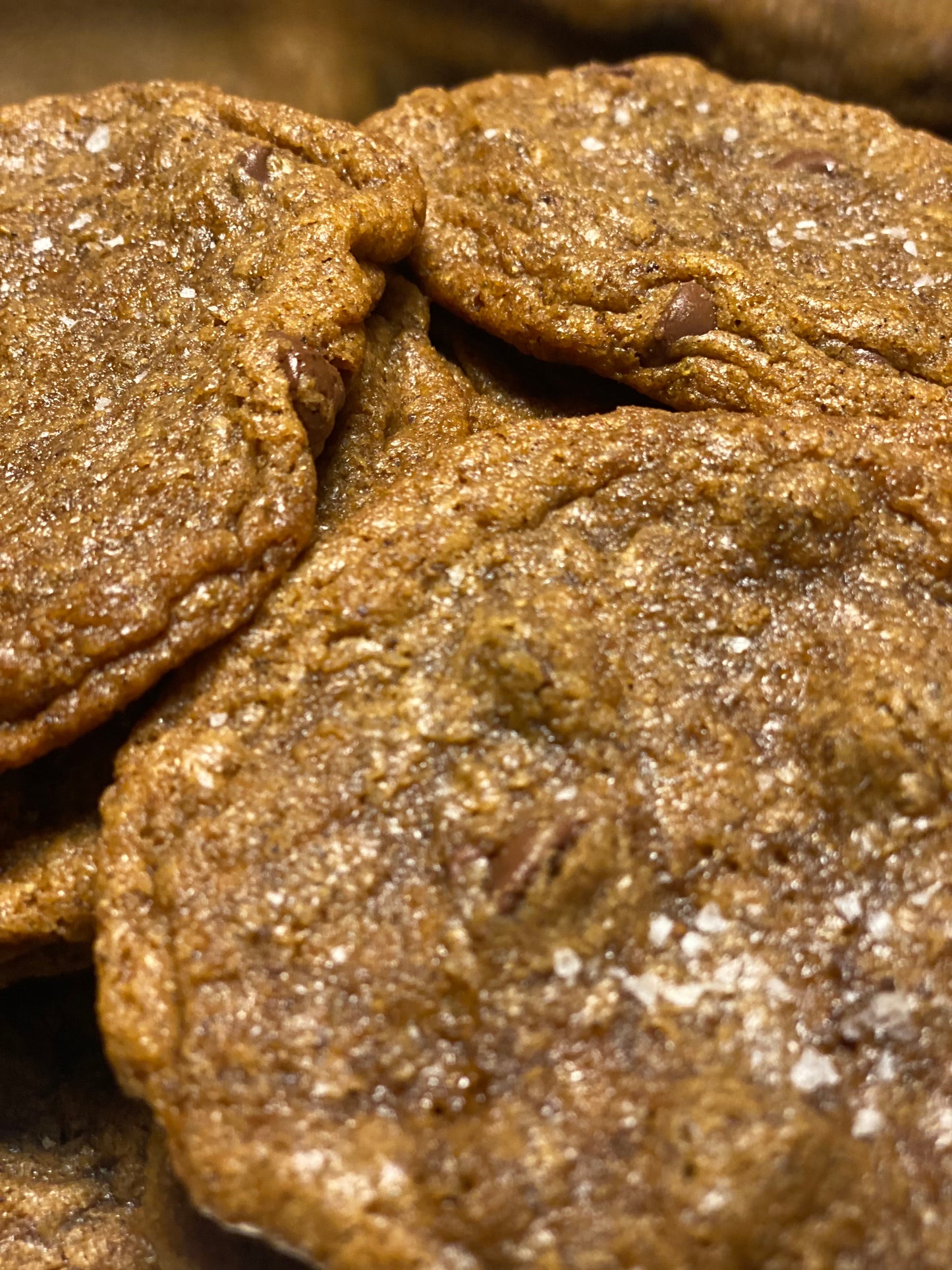 FULL DOZEN Gluten Free Brown Butter Banana & Molasses Cookies